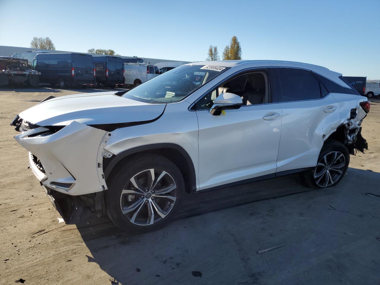 2022 LEXUS RX 350 VIN:2T2HZMDA2NC344733