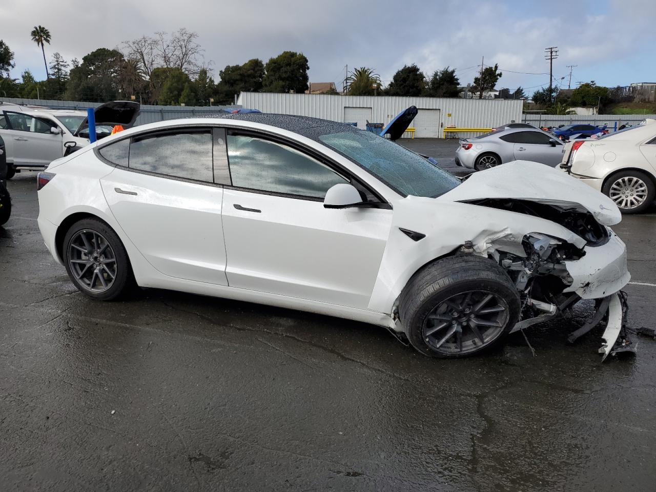2022 TESLA MODEL 3  VIN:5YJ3E1EB5NF315061