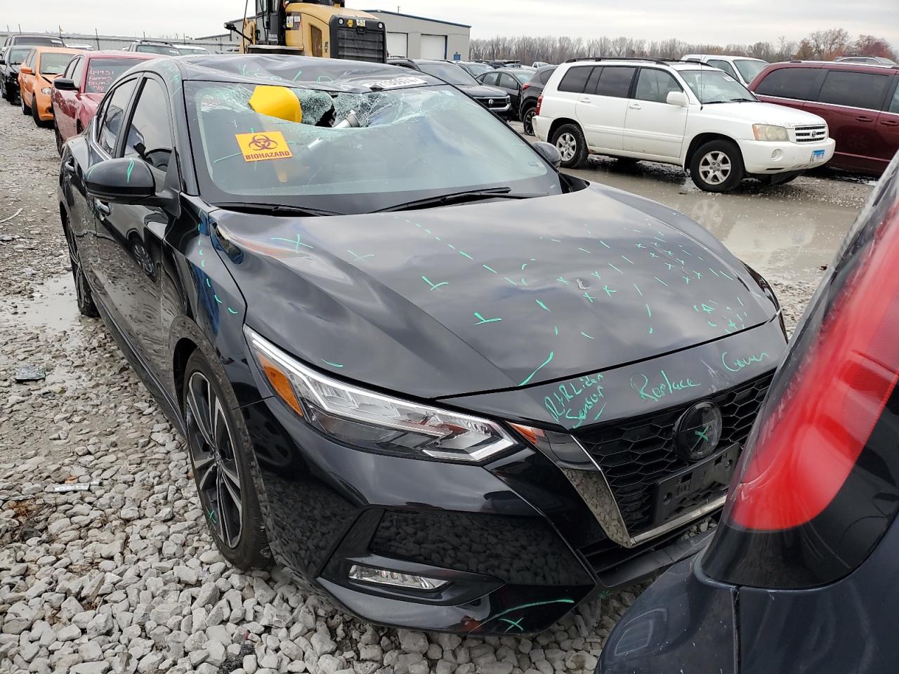 2023 NISSAN SENTRA SR VIN:3N1AB8DV6PY314158