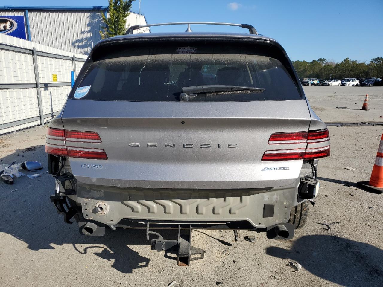 2022 GENESIS GV80 BASE VIN:KMUHCESCXNU083352