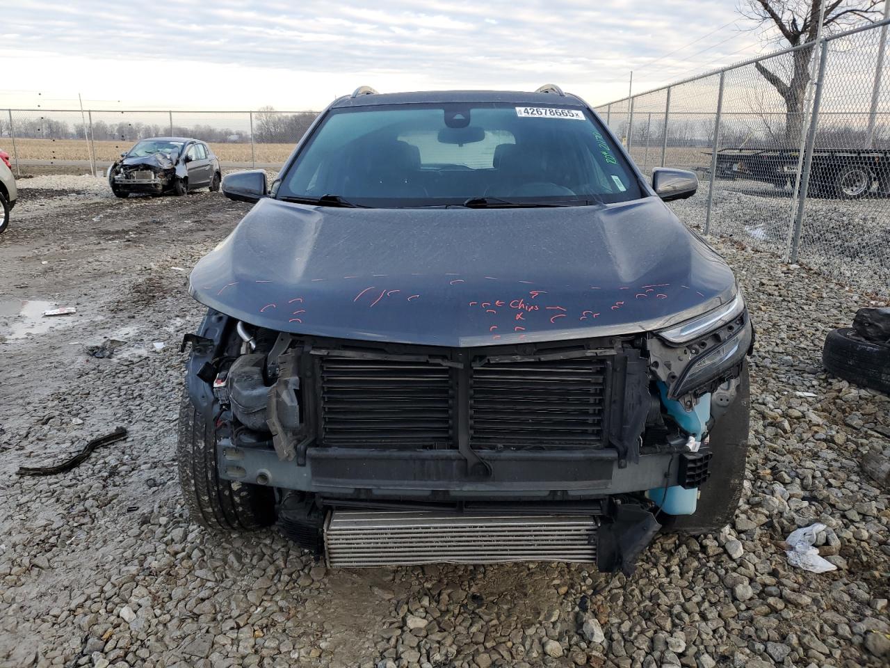 2022 CHEVROLET EQUINOX RS VIN:3GNAXWEV1NS103362