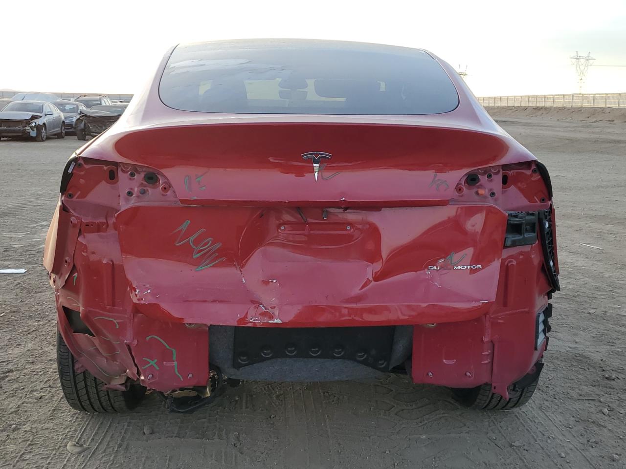 2023 TESLA MODEL Y  VIN:7SAYGDEE0PF834942