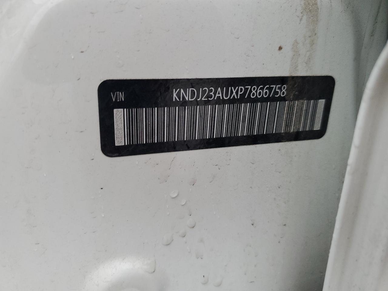 2023 KIA SOUL LX VIN:KNDJ23AUXP7866758