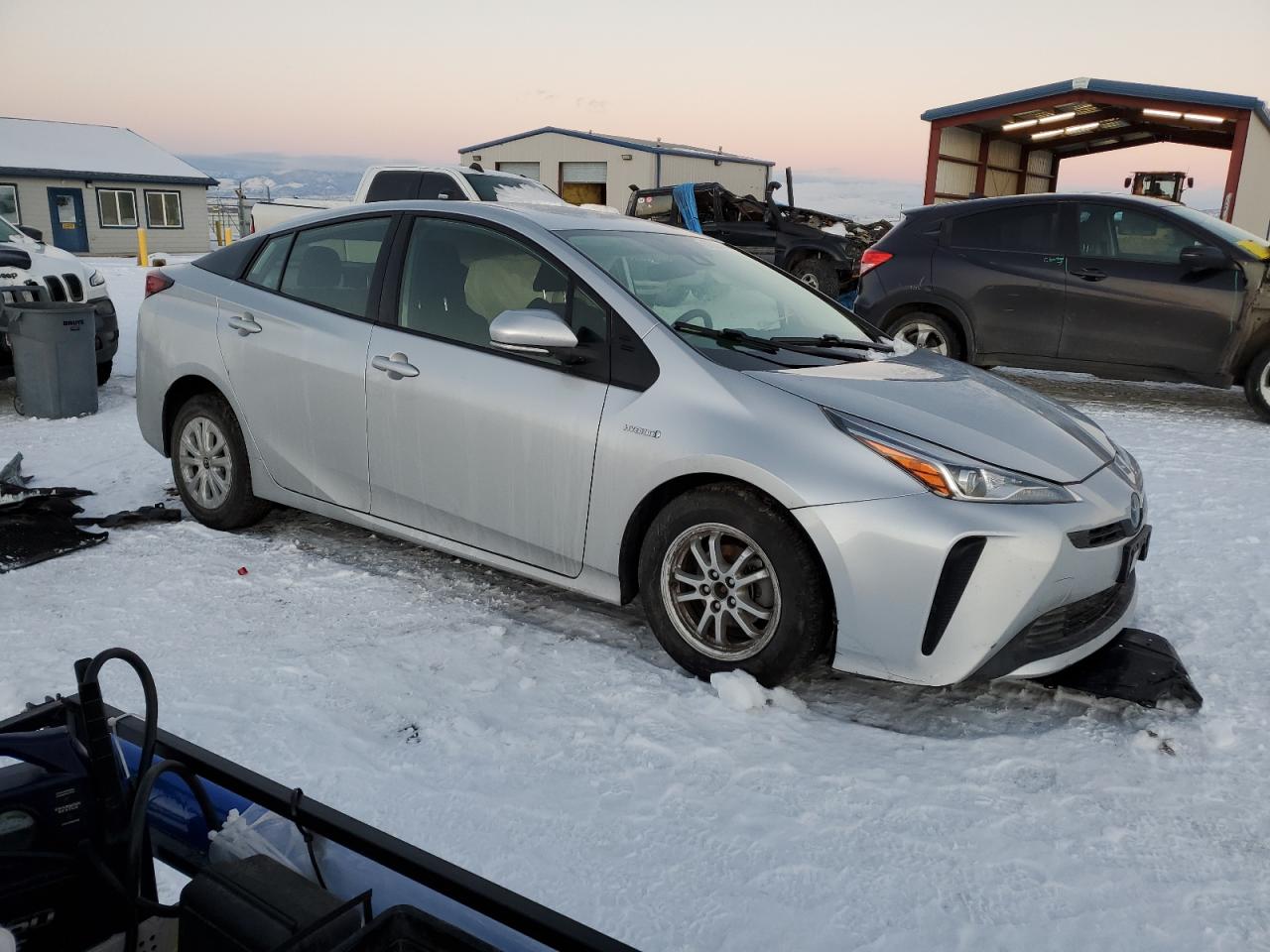 2022 TOYOTA PRIUS NIGHT SHADE VIN:JTDKAMFU8N3161256