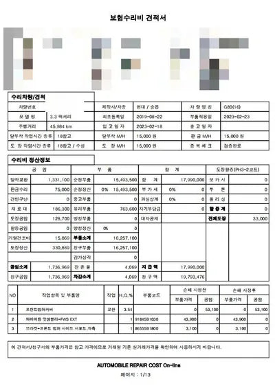 2019 Genesis G80 VIN: