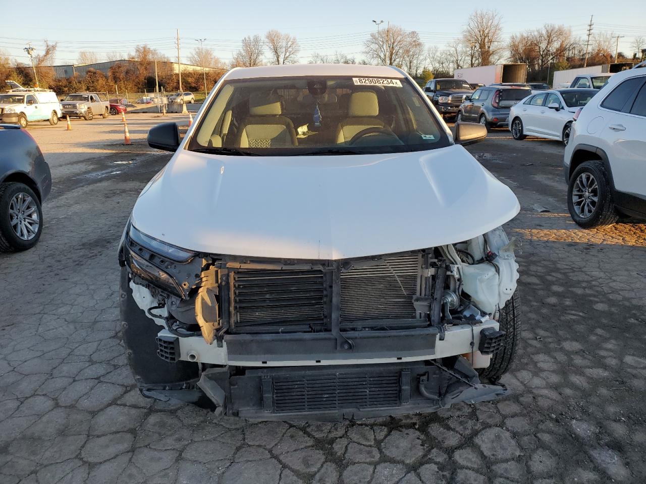 2022 CHEVROLET EQUINOX LS VIN:3GNAXHEVXNS240506