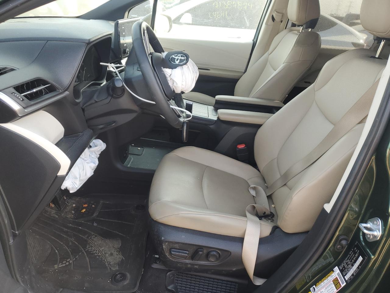 2022 TOYOTA SIENNA XLE VIN:5TDYSKFC6NS061836