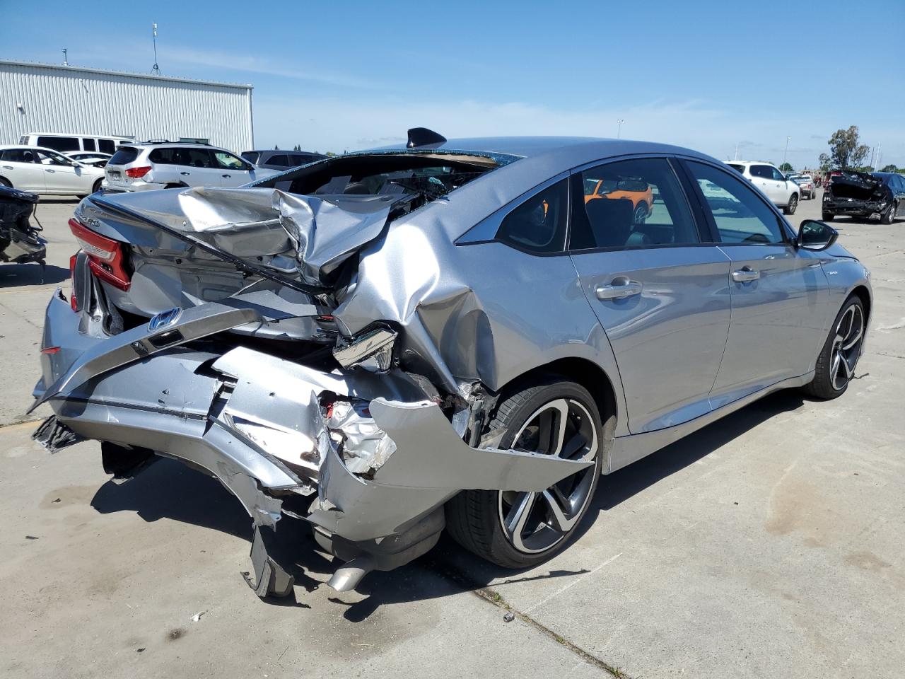 2022 HONDA ACCORD HYBRID SPORT VIN:1HGCV3F25NA040862