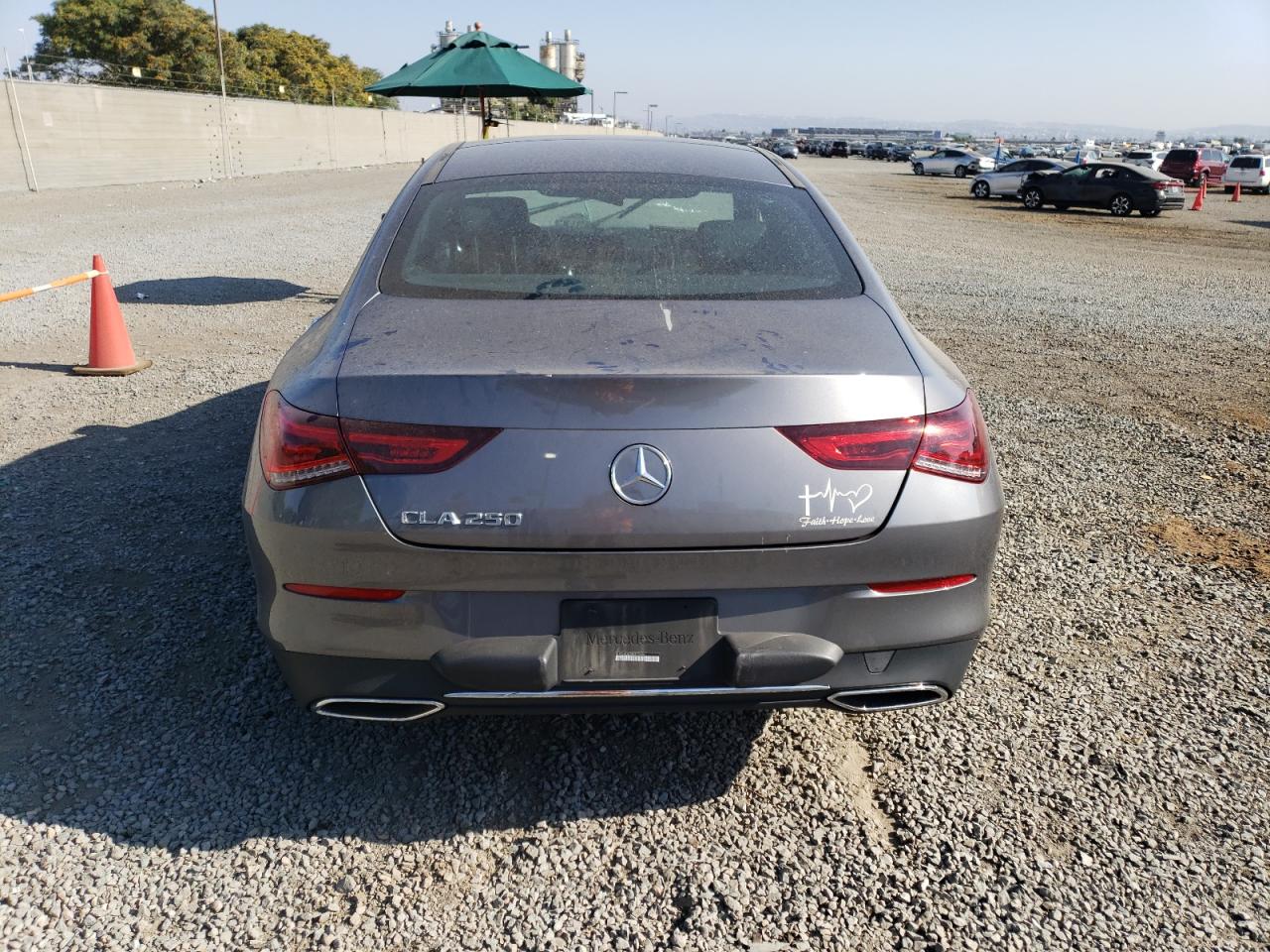 2022 MERCEDES-BENZ CLA 250 VIN:W1K5J4GB3NN320494