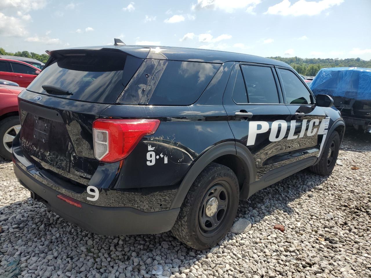 2022 FORD EXPLORER POLICE INTERCEPTOR VIN:1FM5K8AB4NGC24431