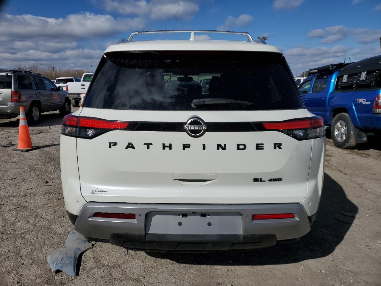 2022 NISSAN PATHFINDER SL VIN:5N1DR3CC5NC253055