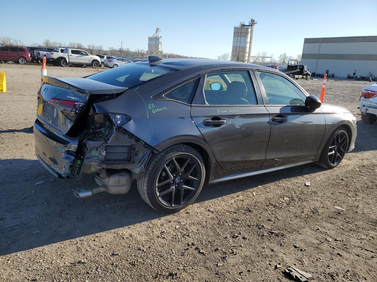 2022 HONDA CIVIC SPORT VIN:2HGFE2F51NH565596