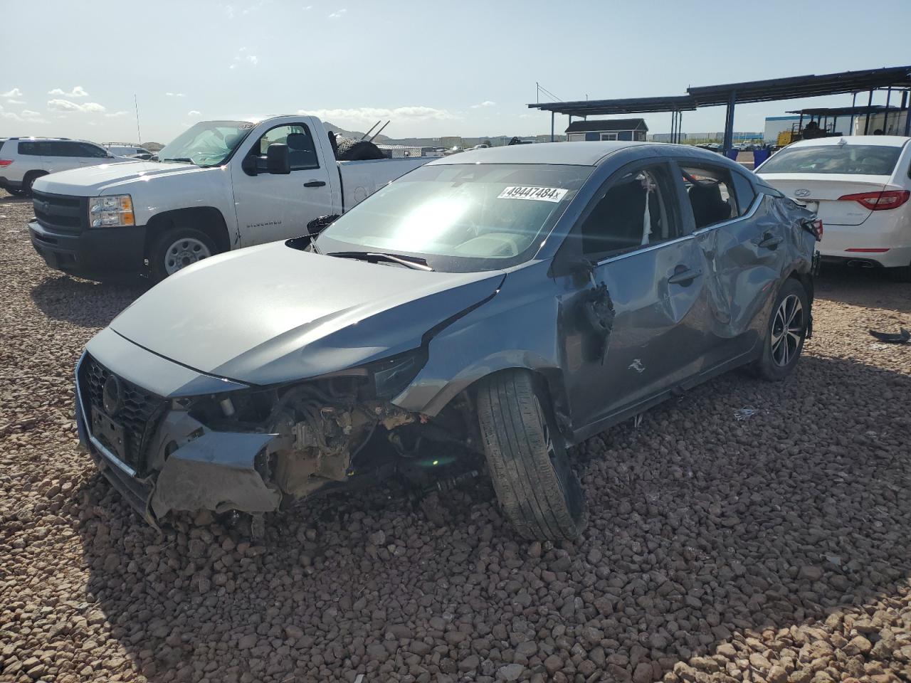 2022 NISSAN SENTRA SV VIN:3N1AB8CV4NY286746