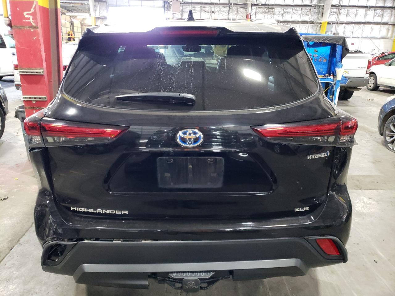 2022 TOYOTA HIGHLANDER HYBRID XLE VIN:5TDGBRCH9NS545102
