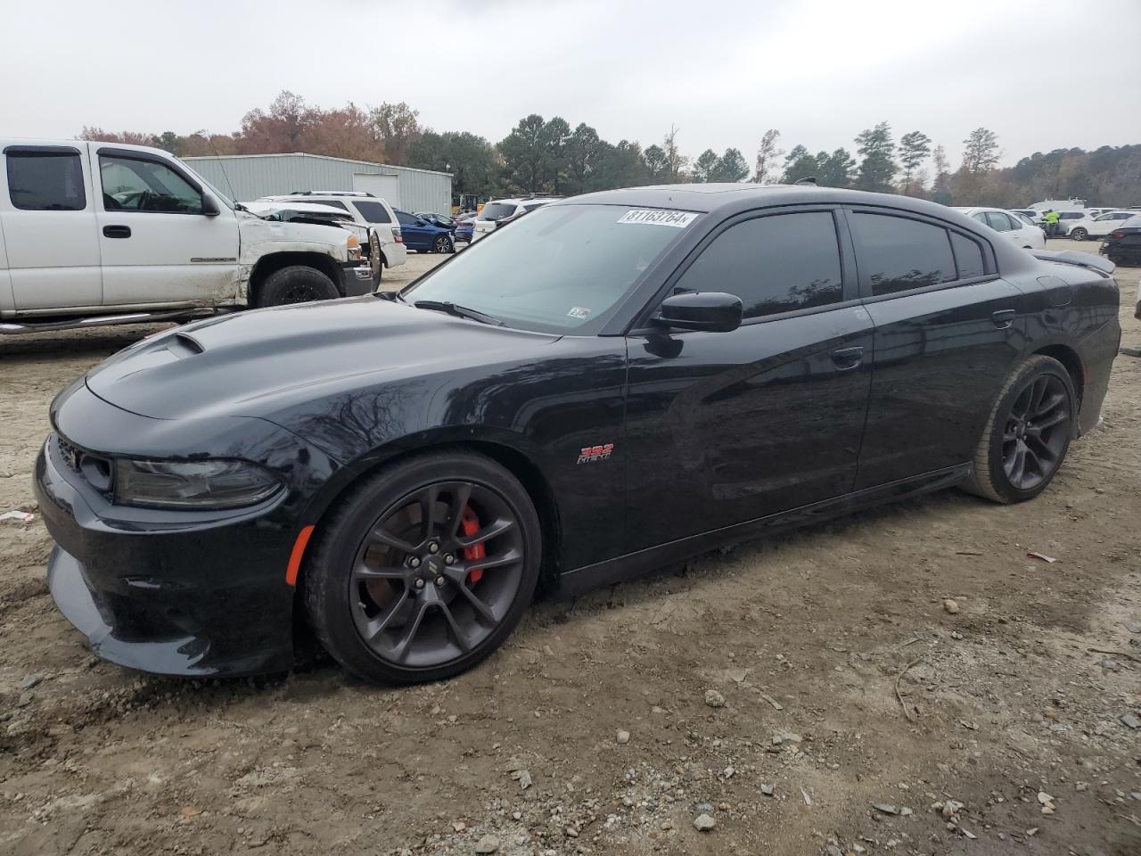 2022 DODGE CHARGER SCAT PACK VIN:2C3CDXGJ2NH256172