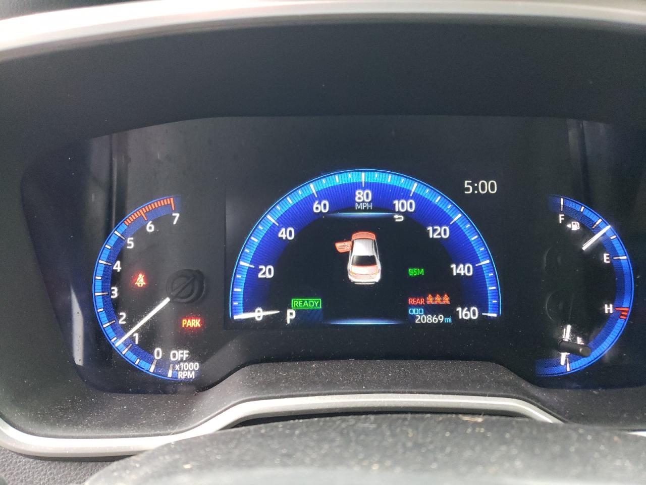 2022 TOYOTA COROLLA LE VIN:JTDEAMDE1NJ048723