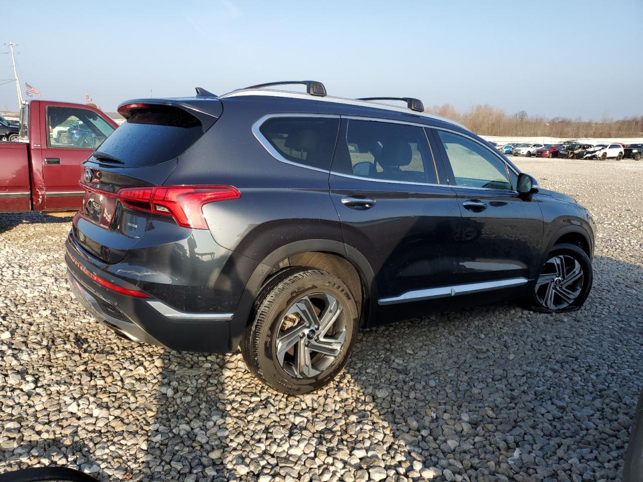 2022 HYUNDAI SANTA FE SEL VIN:5NMS3DAJ6NH453612