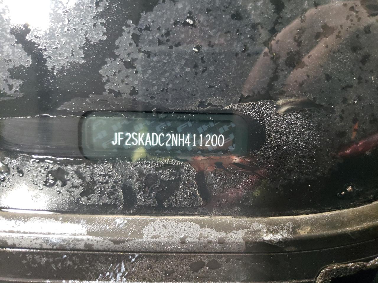 2022 SUBARU FORESTER PREMIUM VIN:JF2SKADC2NH411200