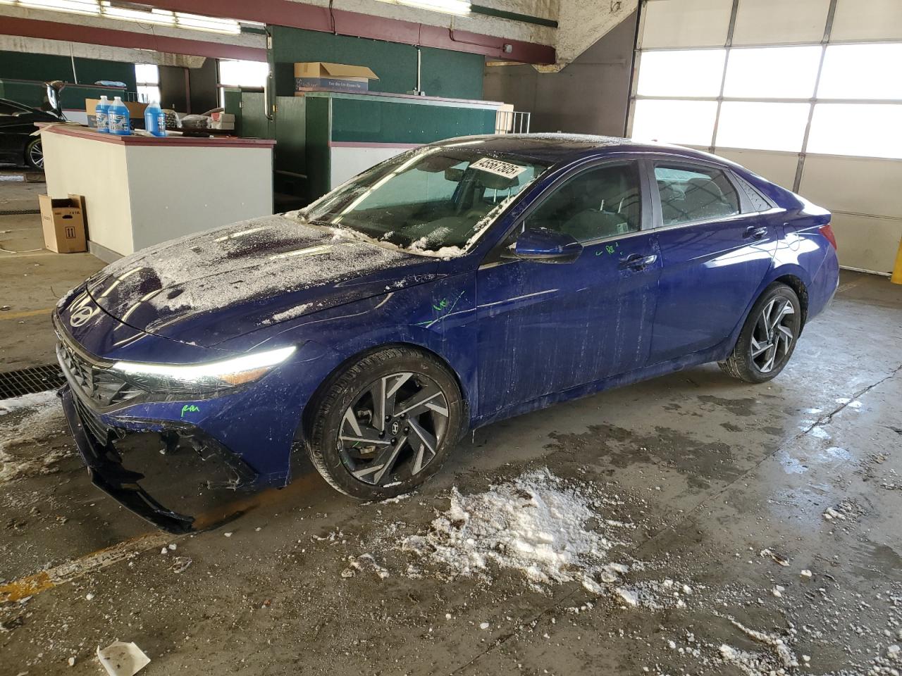 2024 HYUNDAI ELANTRA SEL VIN:KMHLS4DG5RU718960