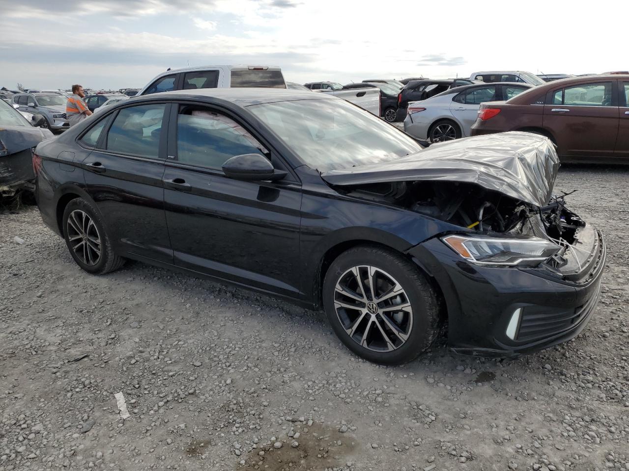 2023 VOLKSWAGEN JETTA SPORT VIN:3VWBM7BU1PM031459