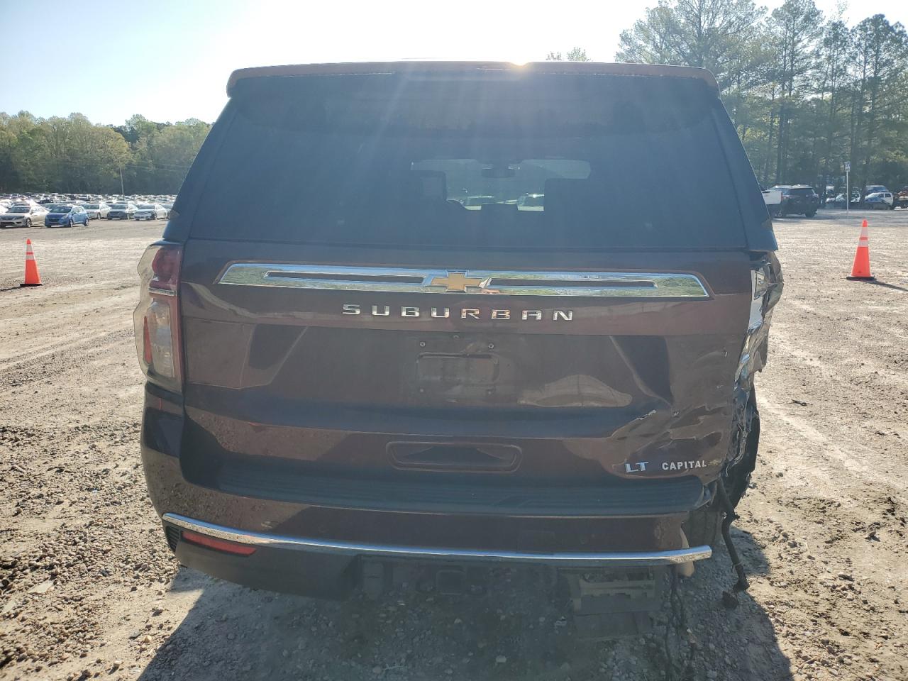 2022 CHEVROLET SUBURBAN K1500 LT VIN:1GNSKCKD3NR116646