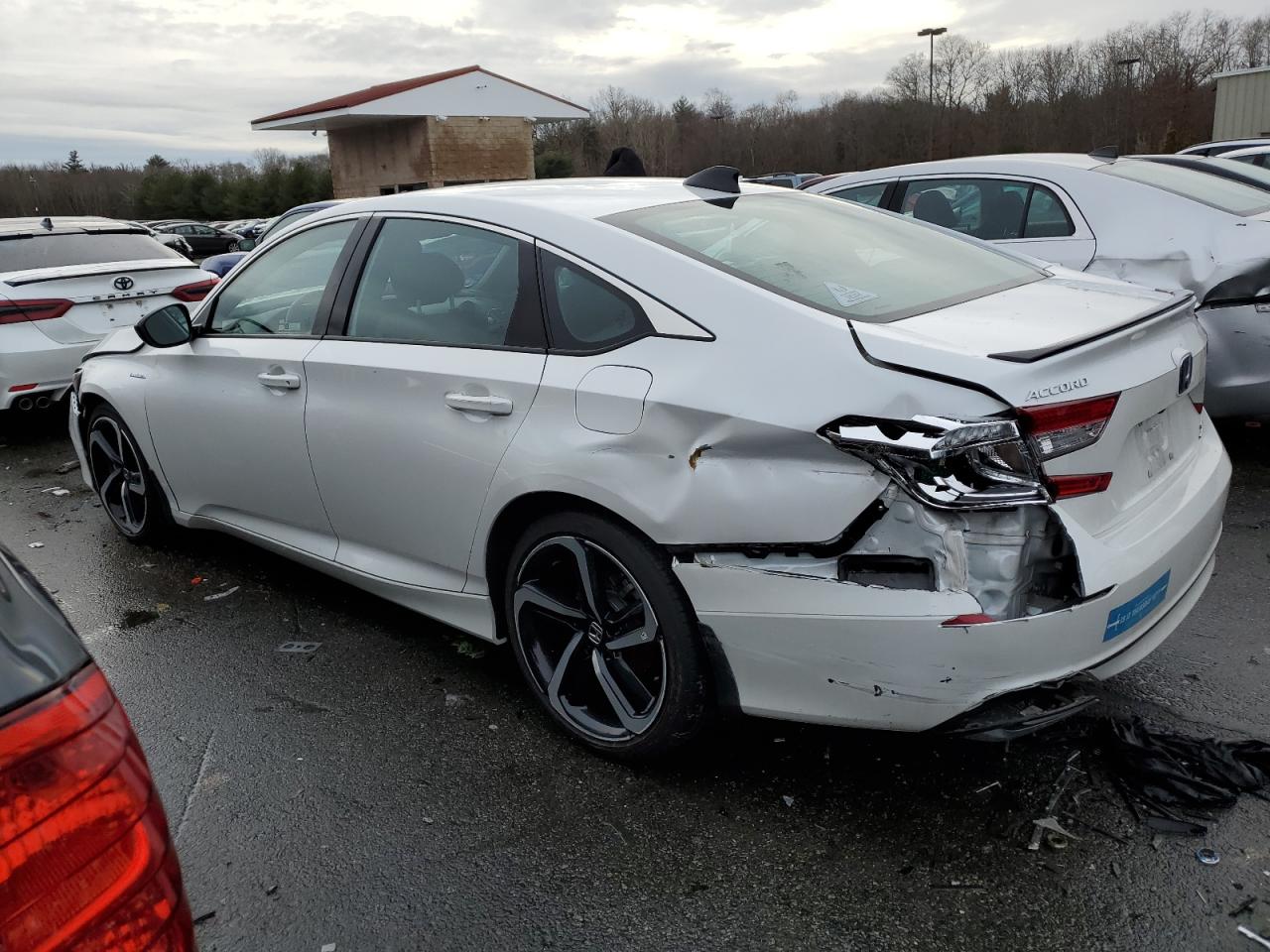 2022 HONDA ACCORD HYBRID SPORT VIN:1HGCV3F28NA001067