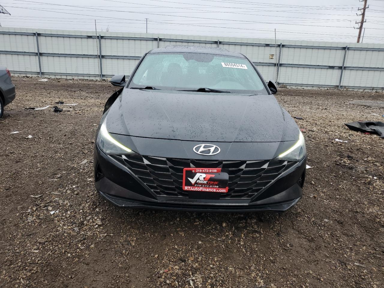 2022 HYUNDAI ELANTRA SEL VIN:KMHLN4AG7NU225030