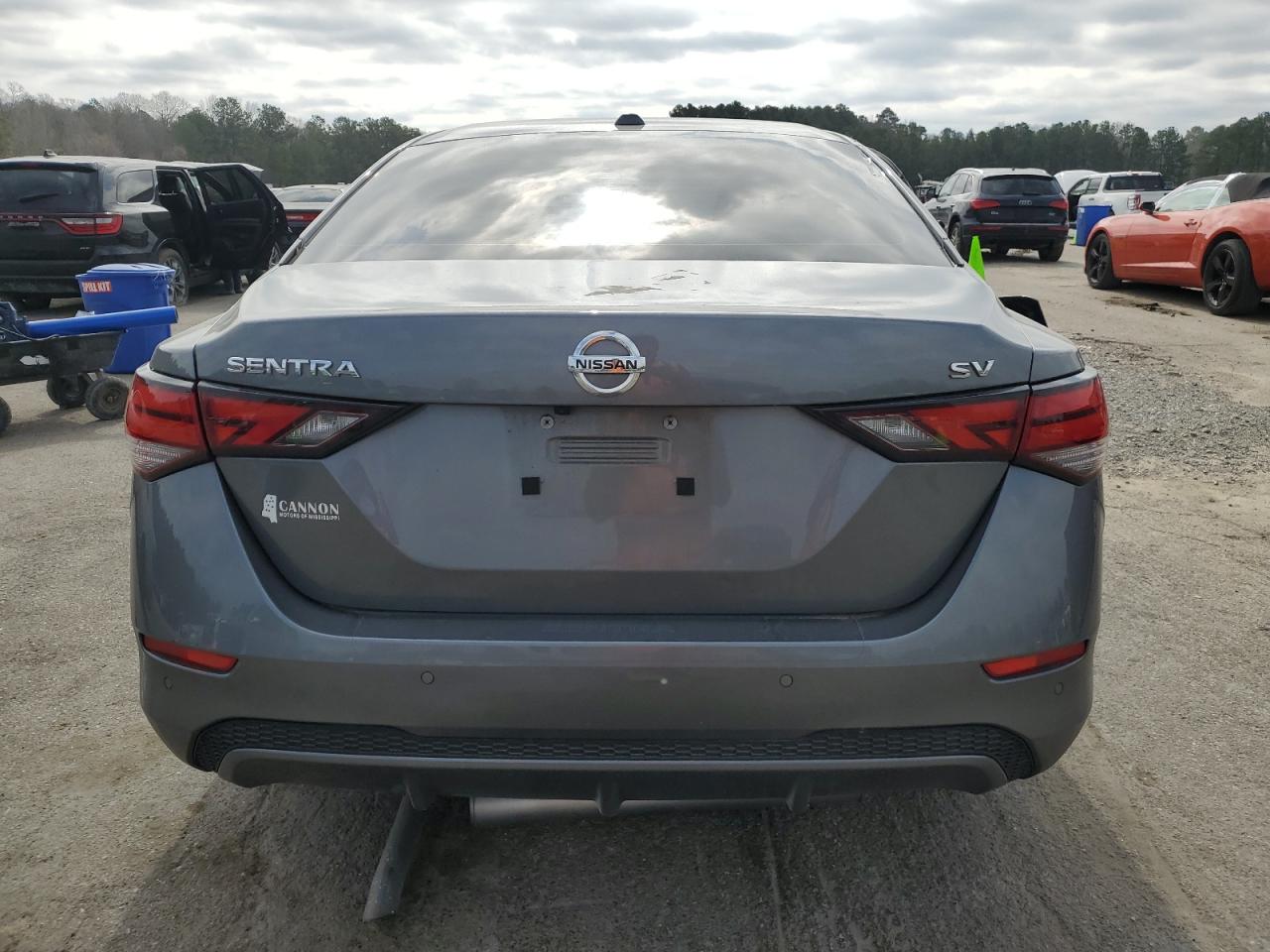 2022 NISSAN SENTRA SV VIN:3N1AB8CV3NY222648