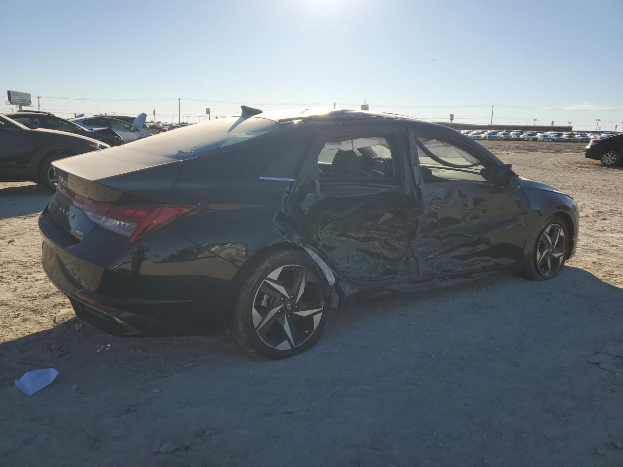 2023 HYUNDAI ELANTRA LIMITED VIN:5NPLP4AG5PH091498