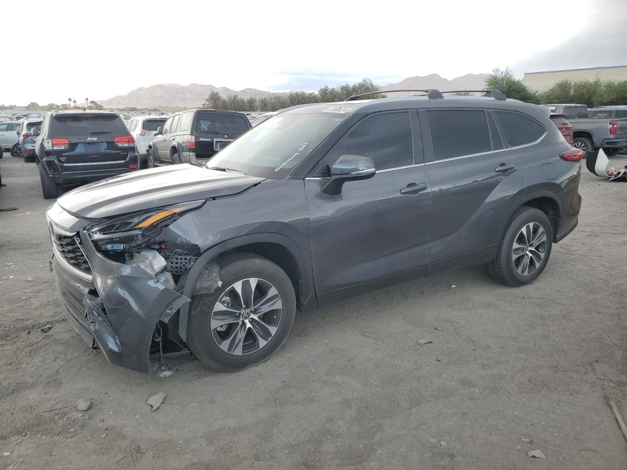 2023 TOYOTA HIGHLANDER HYBRID XLE VIN:5TDKARAH3PS019356