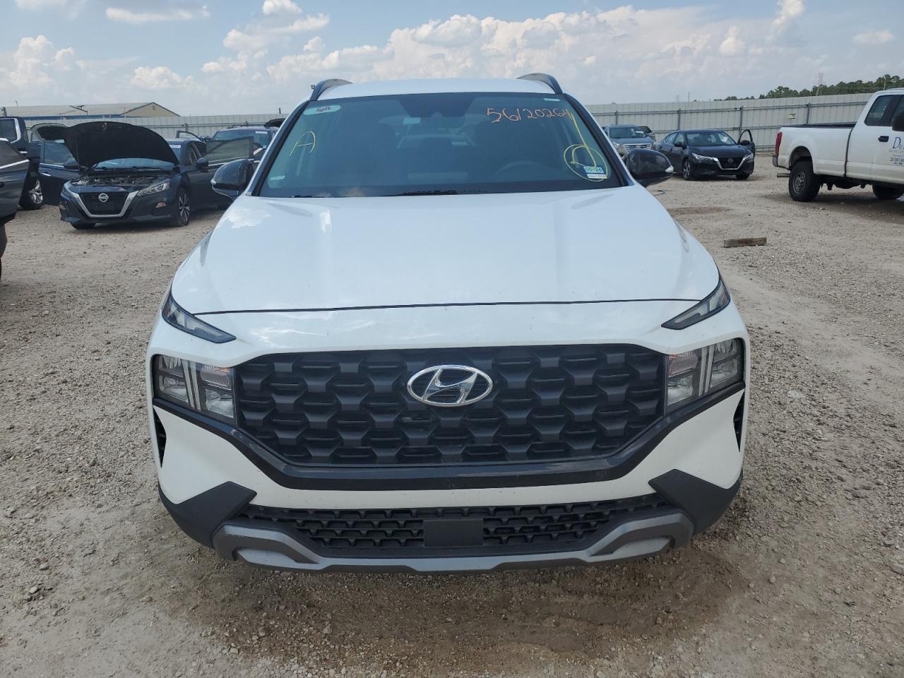 2022 HYUNDAI SANTA FE SEL VIN:5NMS6DAJ0NH476505