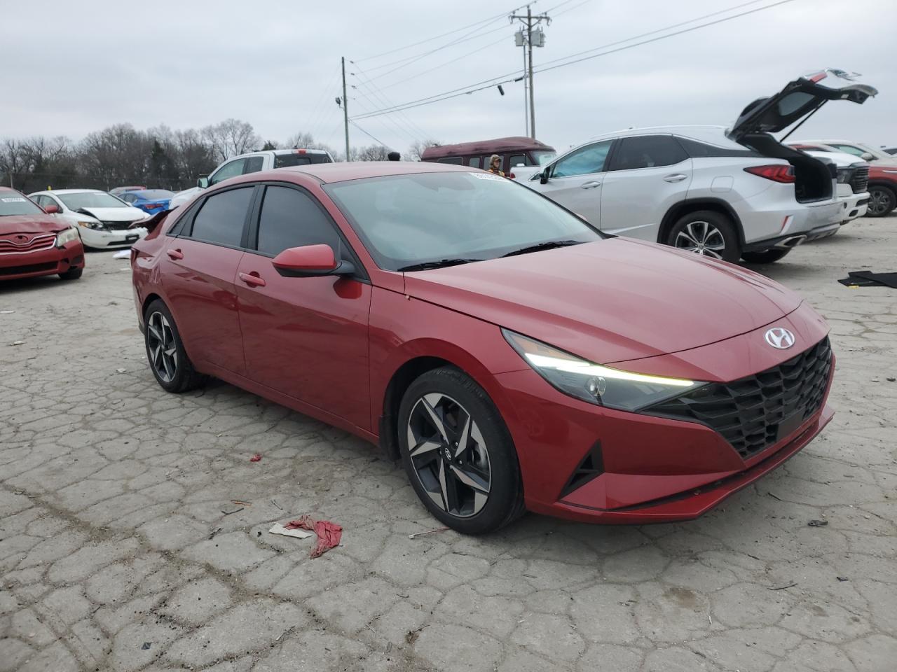 2023 HYUNDAI ELANTRA SEL VIN:KMHLS4AG7PU484550