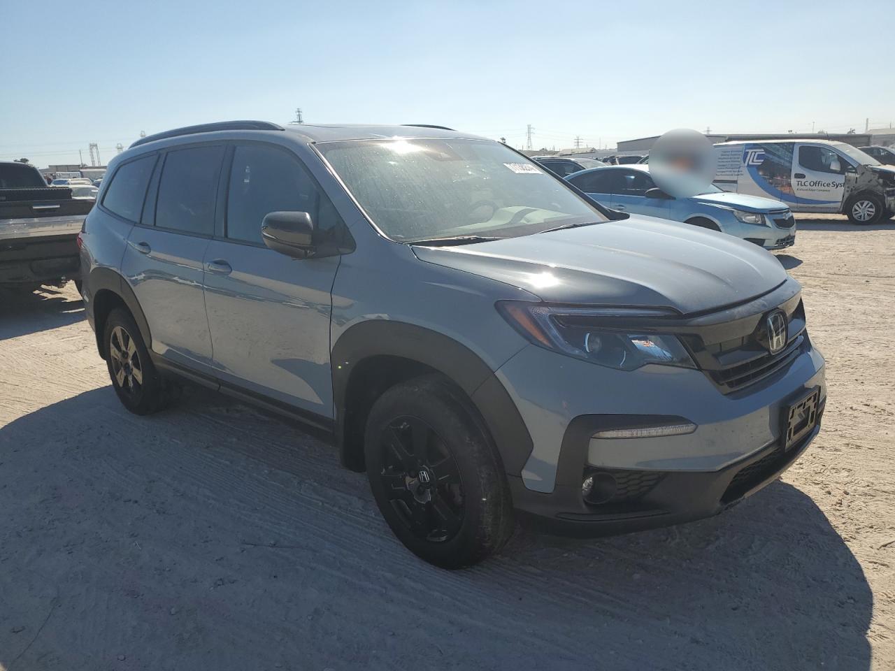 2022 HONDA PILOT TRAILSPORT VIN:5FNYF6H80NB053532