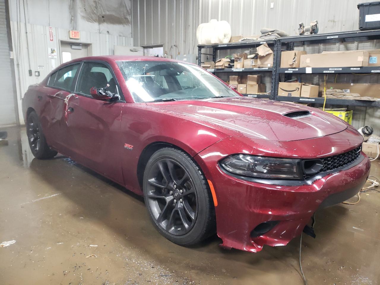 2022 DODGE CHARGER SCAT PACK VIN:2C3CDXGJ6NH259706