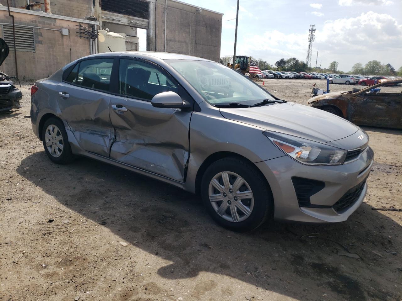 2022 KIA RIO LX VIN:3KPA24AD0NE476593