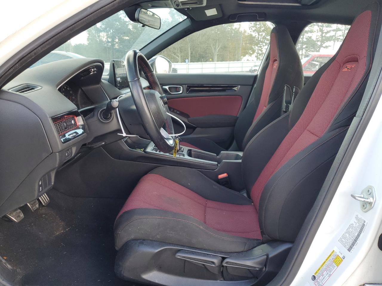 2022 HONDA CIVIC SI VIN:2HGFE1E55NH474651