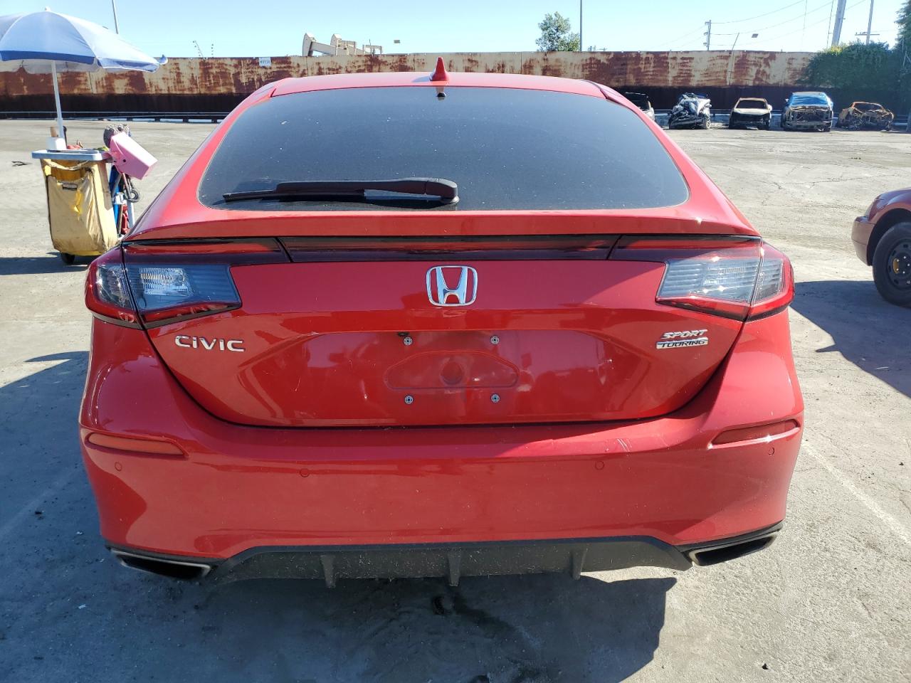 2022 HONDA CIVIC SPORT TOURING VIN:19XFL1H82NE015003