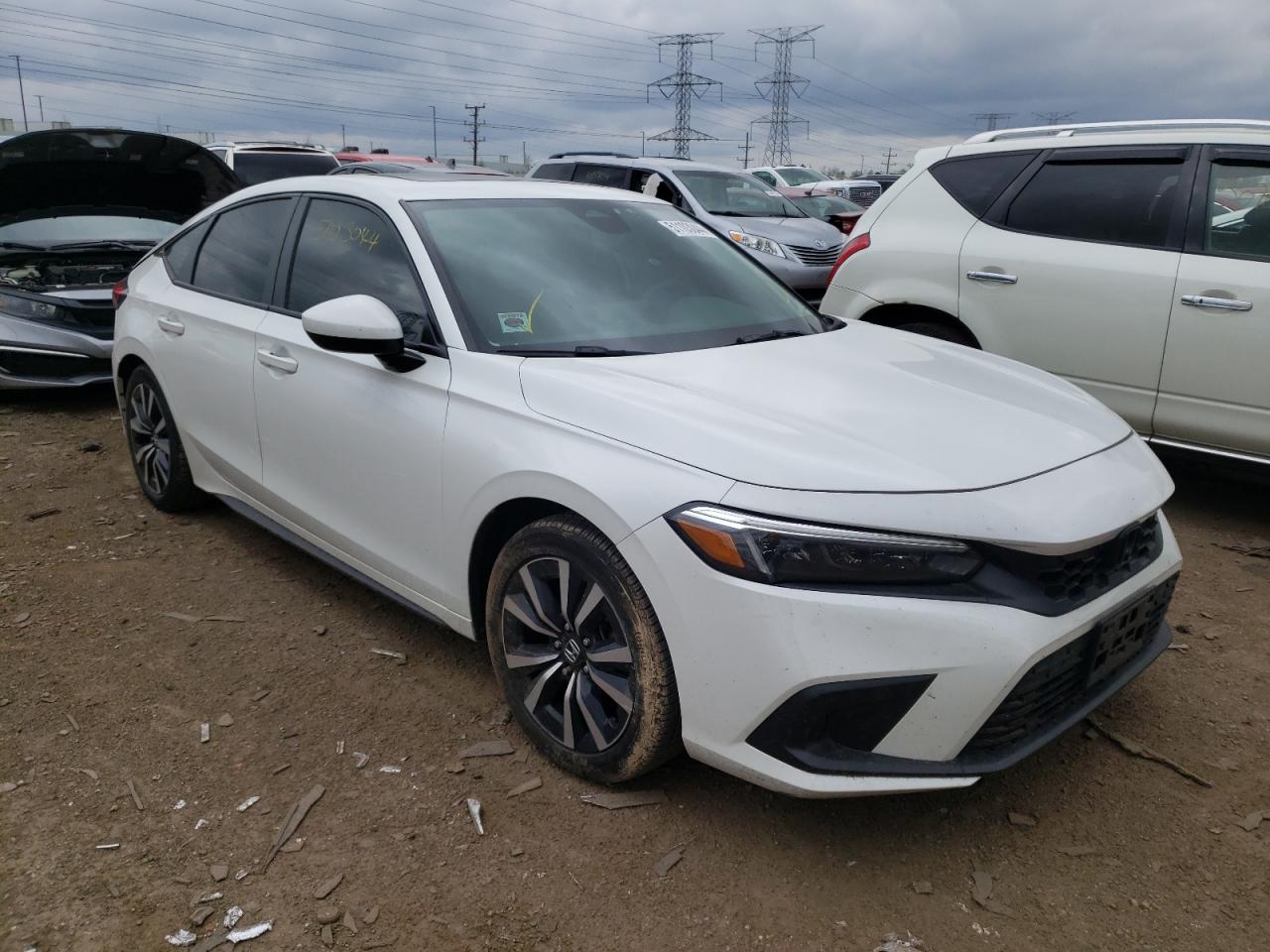 2022 HONDA CIVIC EXL VIN:19XFL1H72NE010729