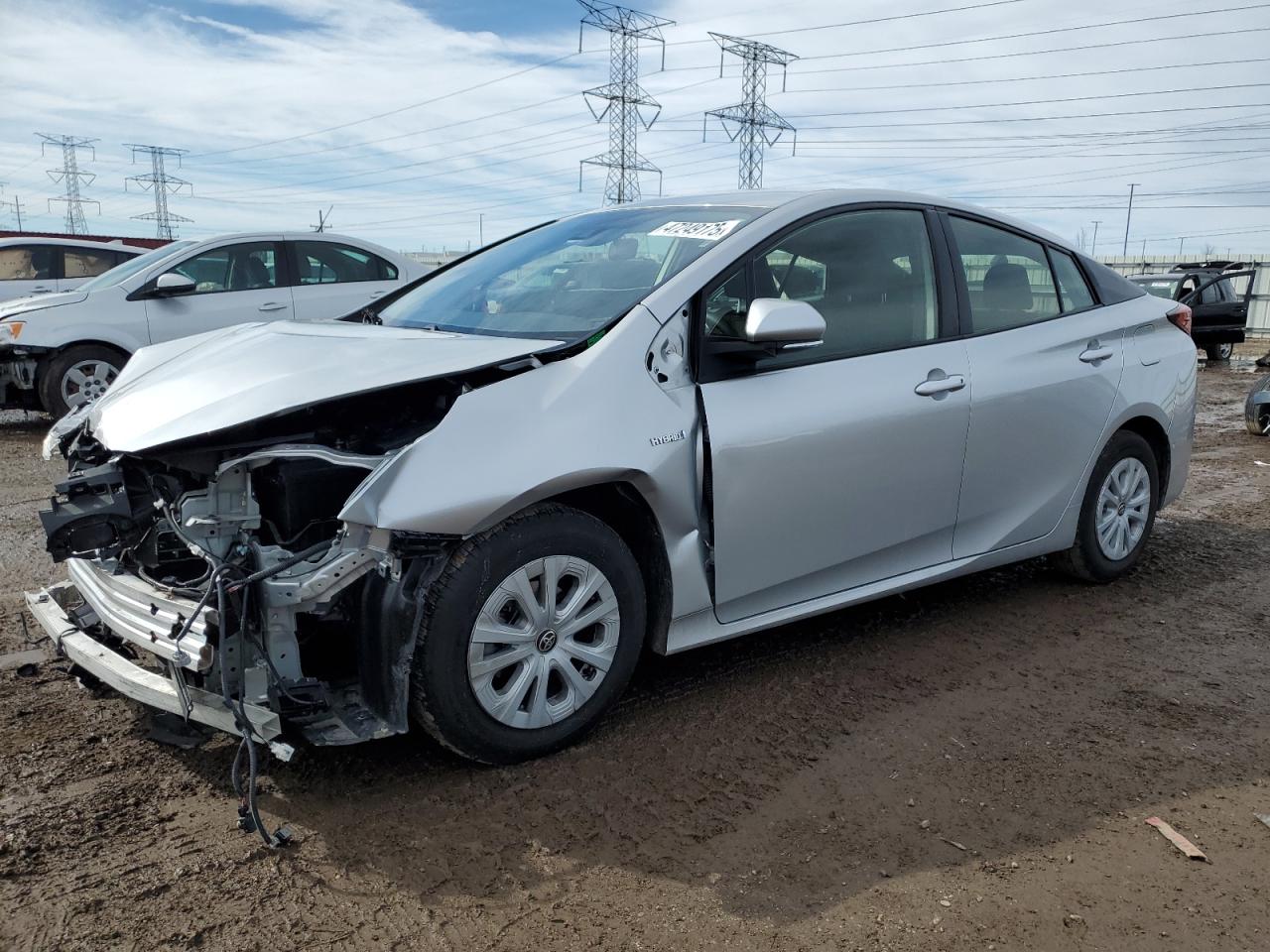 2022 TOYOTA PRIUS NIGHT SHADE VIN:JTDKAMFU0N3188919
