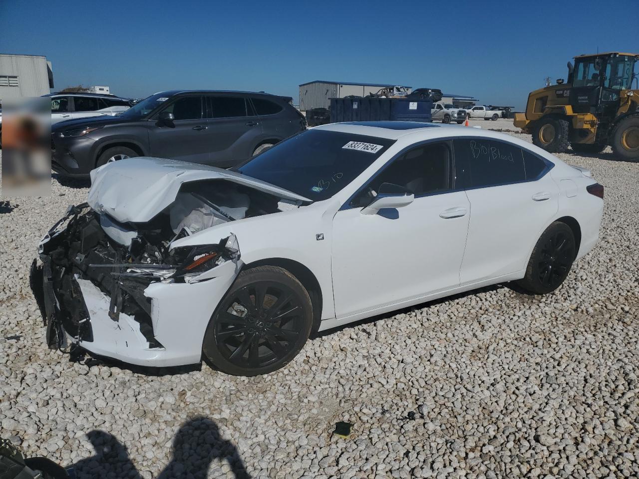 2023 LEXUS ES 300H F SPORT HANDLING VIN:58ABA1C11PU030146