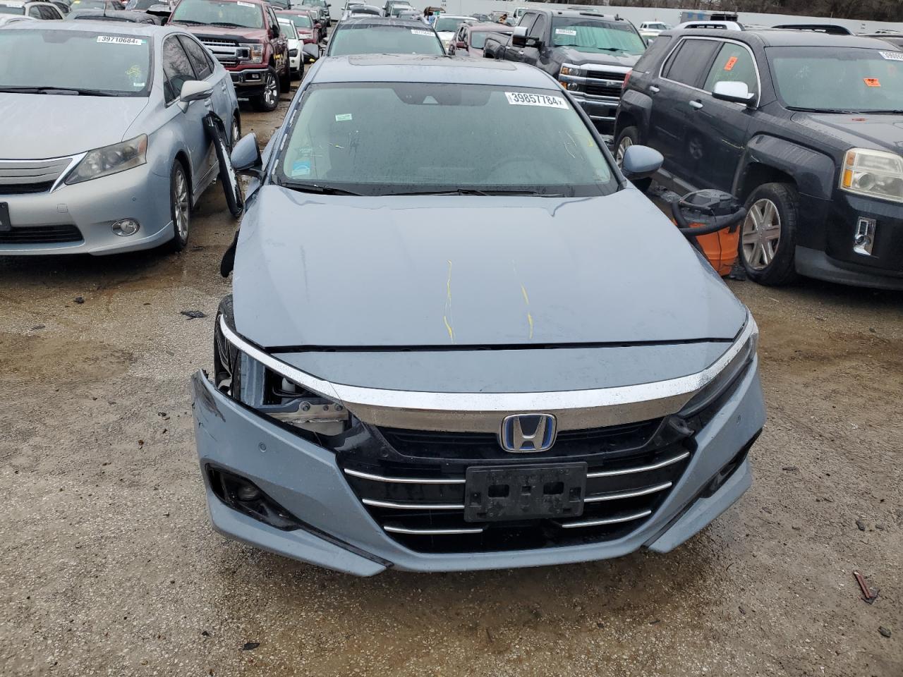 2022 HONDA ACCORD TOURING HYBRID VIN:1HGCV3F91NA014546