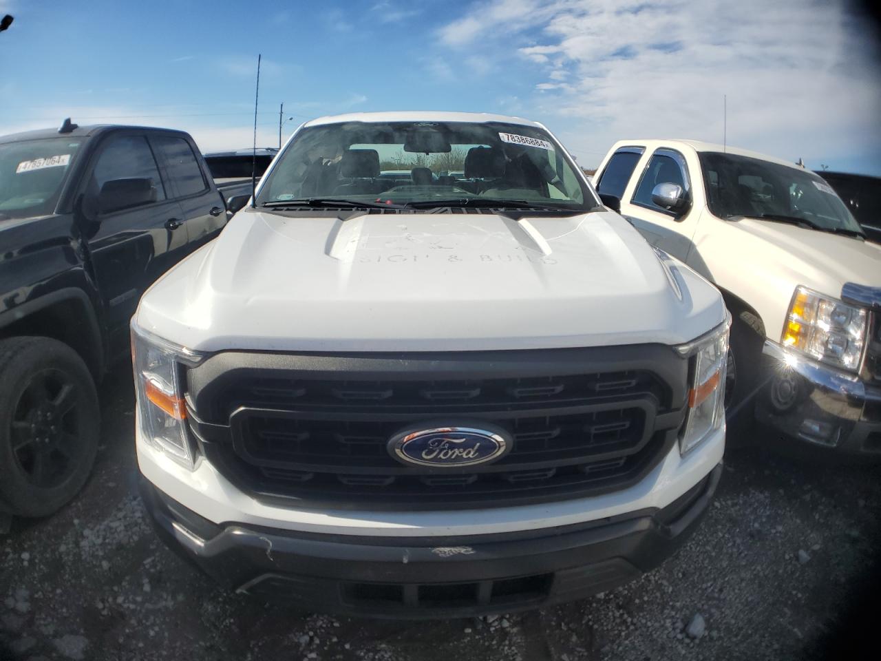 2022 FORD F150 SUPER CAB VIN:1FTEX1CPXNKE54493
