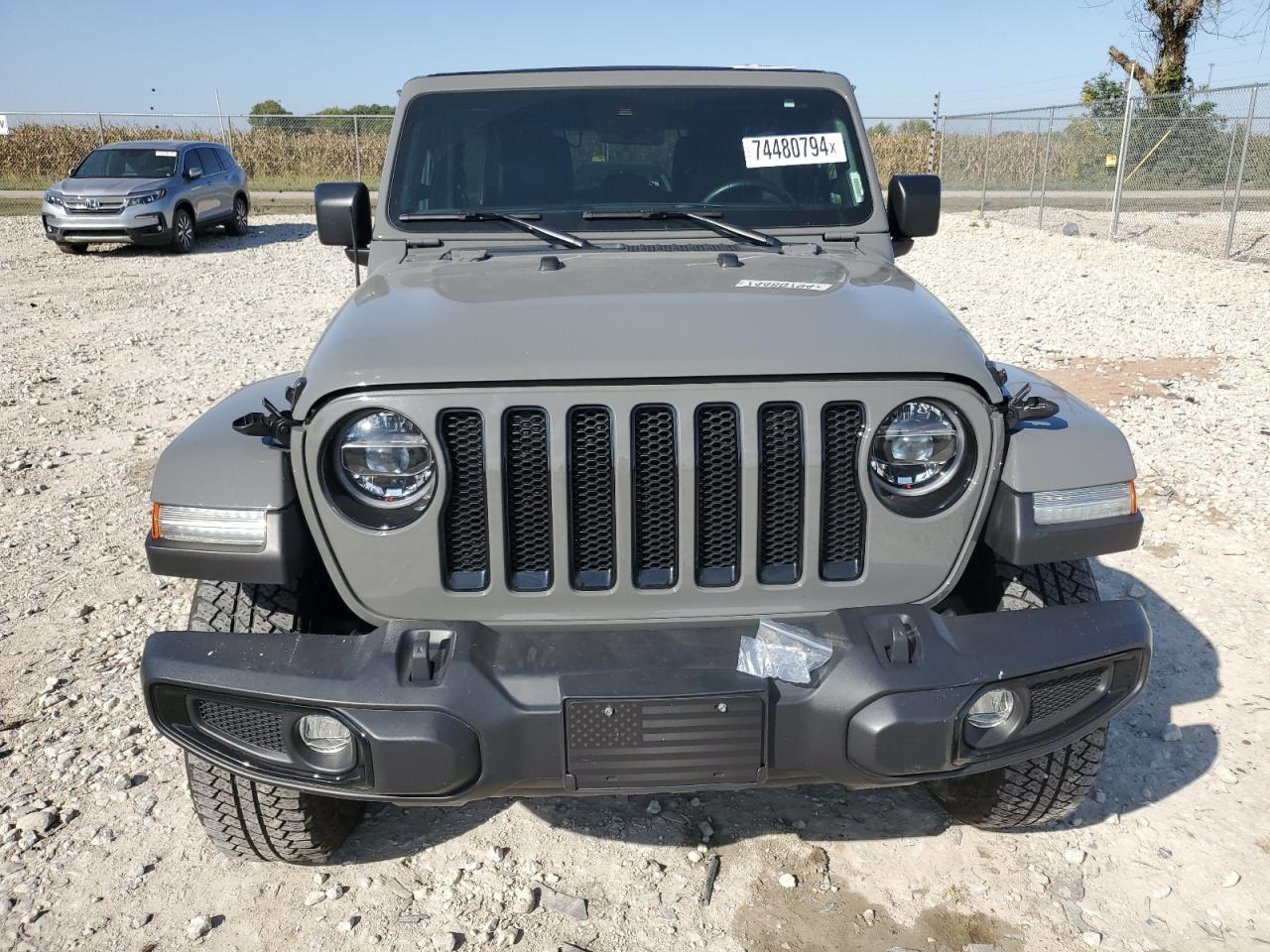 2022 JEEP WRANGLER UNLIMITED SAHARA VIN:1C4HJXEN7NW232676
