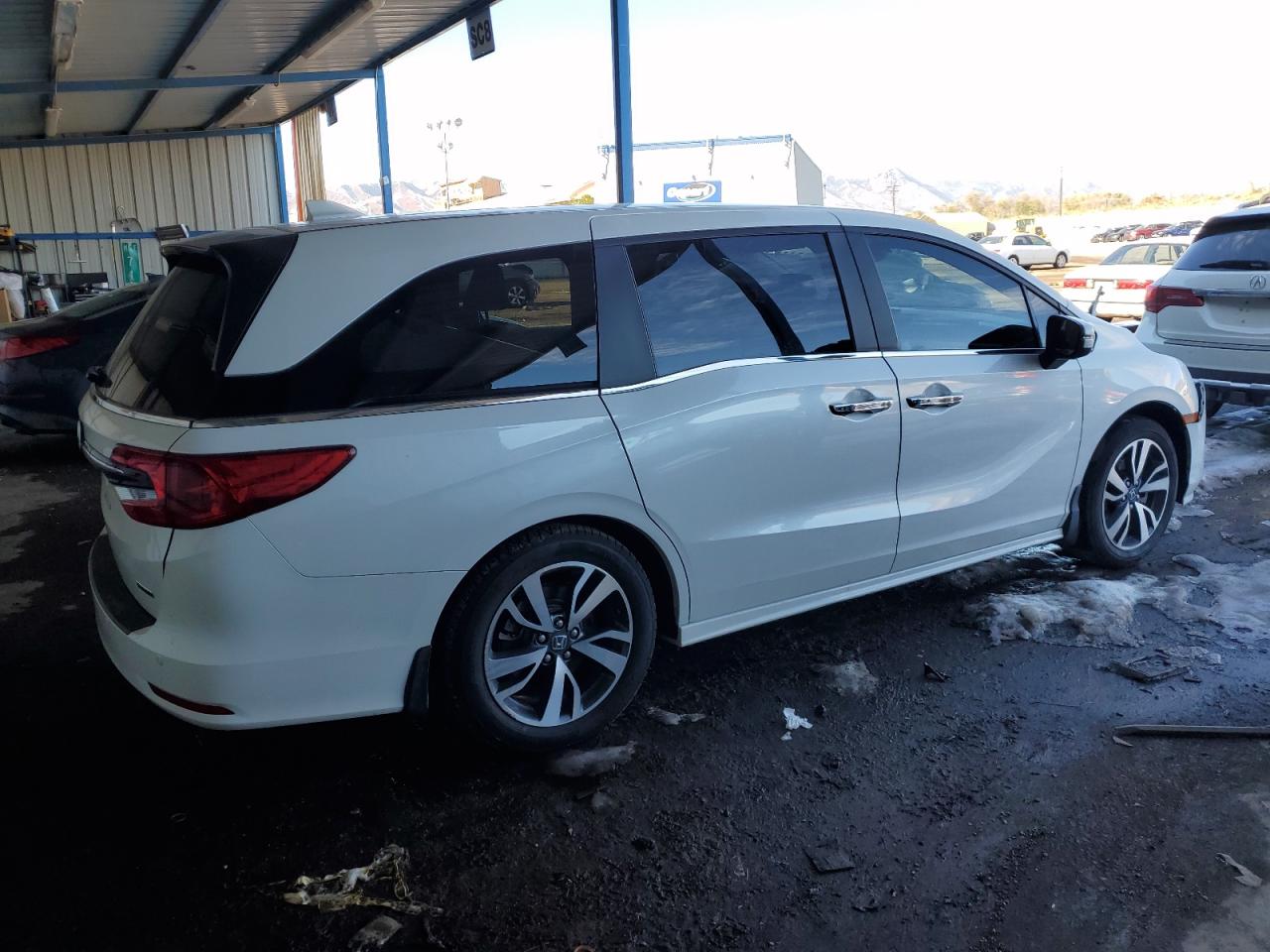 2022 HONDA ODYSSEY TOURING VIN:5FNRL6H84NB056382