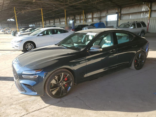 2022 GENESIS G70 BASE VIN:KMTG54TE0NU096602