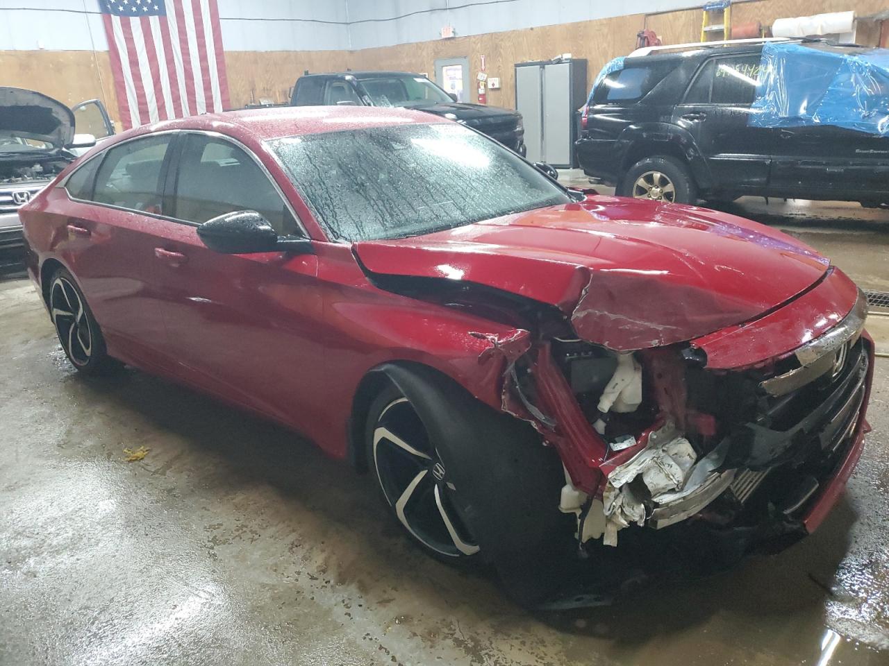 2022 HONDA ACCORD SPORT VIN:1HGCV1F38NA018612