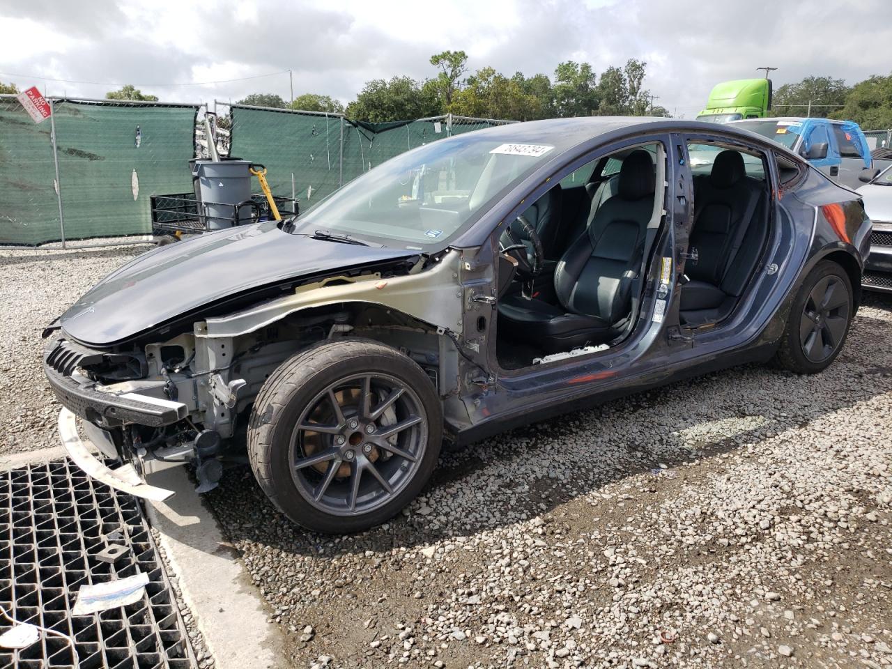 2022 TESLA MODEL 3  VIN:5YJ3E1EA3NF189984