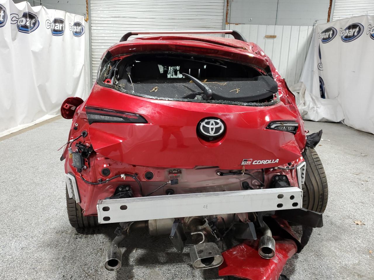 2023 TOYOTA GR COROLLA CORE VIN:JTNABAAE3PA002291