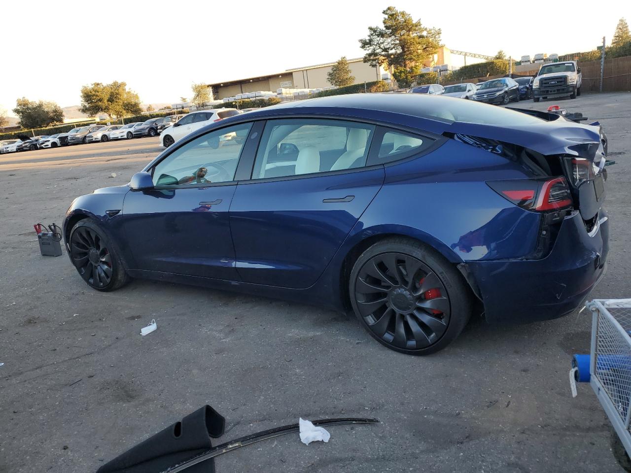 2022 TESLA MODEL 3  VIN:5YJ3E1EC5NF159709