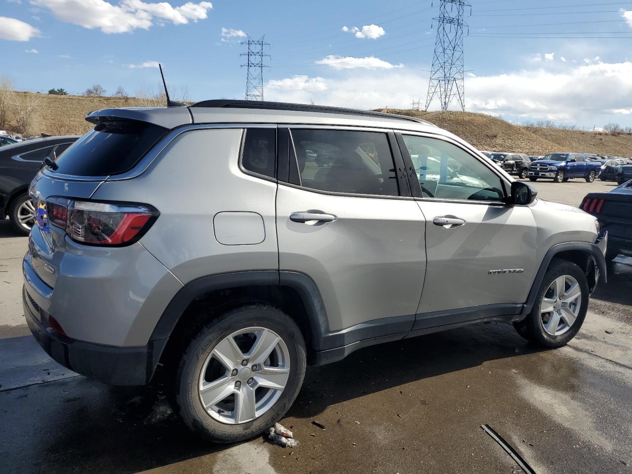 2022 JEEP COMPASS LATITUDE VIN:3C4NJDBB0NT136843